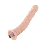 3XLR Flexibel Dildo voor Auxfun Basic Seksmachine Nude