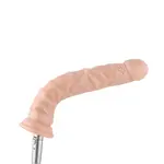 Dildo Flexible 3XLR for the Auxfun Basic Sex Machine Nude