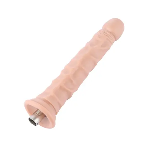 3XLR Flexibel Dildo voor Auxfun Basic Seksmachine Nude