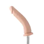 Flexibel Dildo 3XLR  voor Auxfun Basic Seksmachine Nude