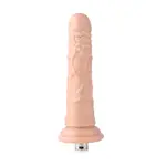 Dildo 3XLR  voor Auxfun Basic Seksmachine Nude