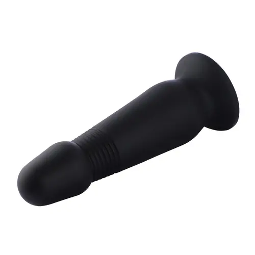 Dildo Granaat KlicLok en Zuignap 25 CM Zwart