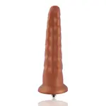 Dildo P-Spot Arthropod KlicLok and Suction Cup 25 CM Golden Brown