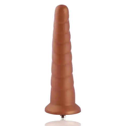 Dildo P-Spot Arthropod KlicLok en Zuignap 25 CM Goudbruin