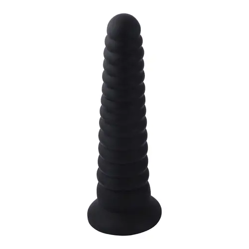 Dildo Tower KlicLok en Zuignap 25 CM Zwart