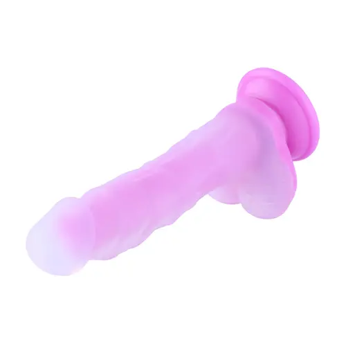 Glow in the Dark Dildo KlicLok 24 CM Roze