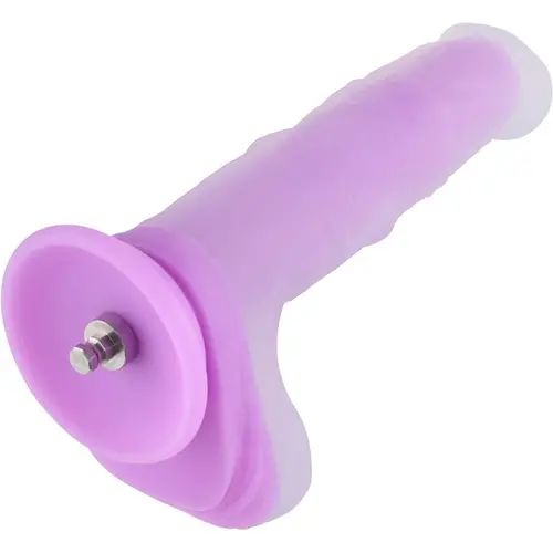 Glow in the Dark Dildo KlicLok and Suction Cup 20 CM Pink