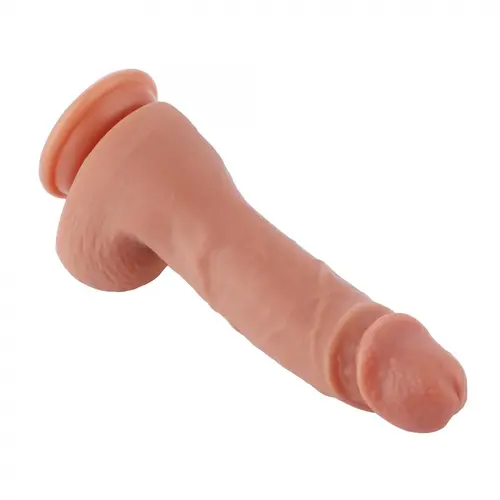 Dildo Vibrating including Remote Control 19 CM KlicLok Nude