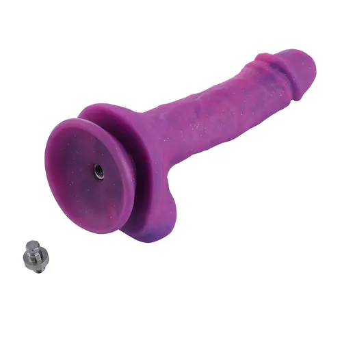 Vibrating Dildo Including Remote Control 19 CM KlicLok Purple