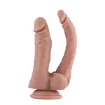 Dildo Dubbel KlicLok Nude