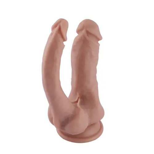 Dildo Dubbel KlicLok Nude