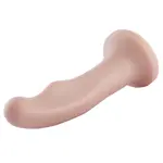 Glatter Dildo Anal KlicLok Klein 18 CM Nackt