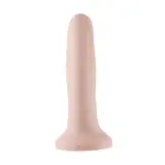 Glatter Dildo Anal KlicLok Klein 18 CM Nackt