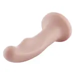 Gladde Dildo Anaal KlicLok Small 18 CM Nude