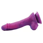 Dildo KlicLok Small 15-20 CM Paars