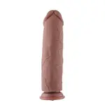 Dildo XL KlicLok Large 25+ CM Brown