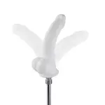 Dildo KlicLok Small 15-20 CM White