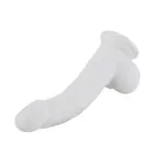 Dildo KlicLok Small 15-20 CM White