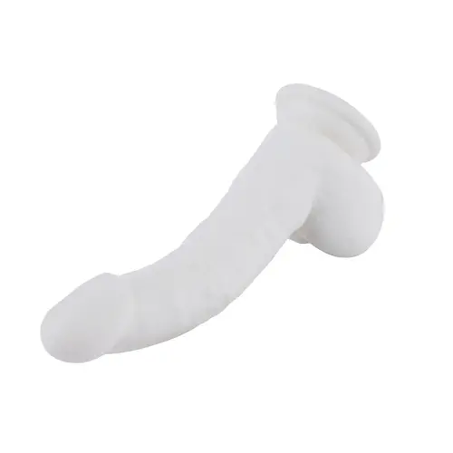 Dildo KlicLok Small 15-20 CM Wit