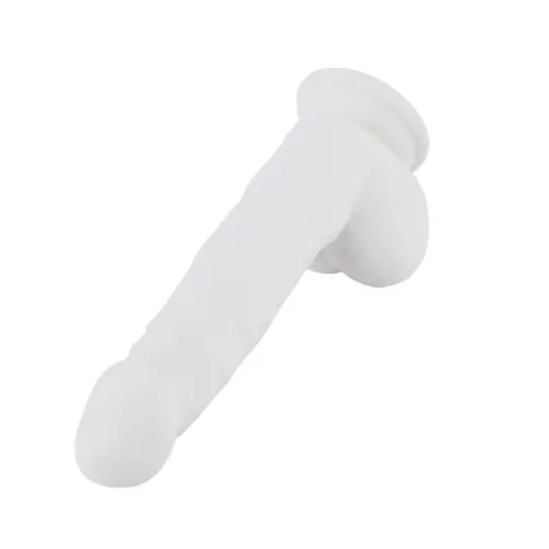 Dildo KlicLok Small 15-20 CM White