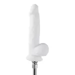 Dildo KlicLok Small 15-20 CM Wit