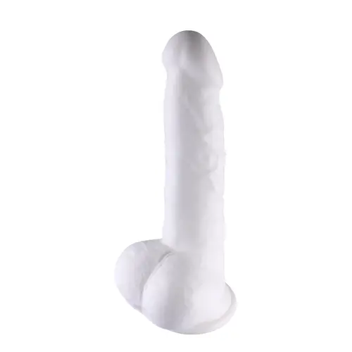 Dildo KlicLok Small 15-20 CM White