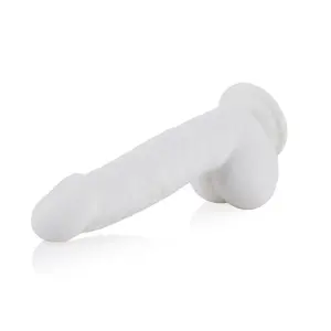 Dildo KlicLok Small 15-20 CM White