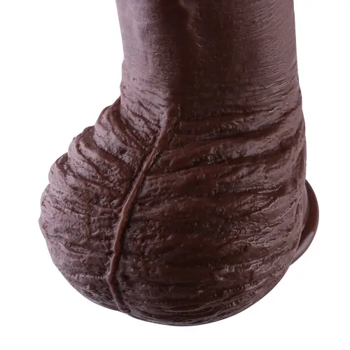 Dildo XXL Groß 25+ KlicLok Braun