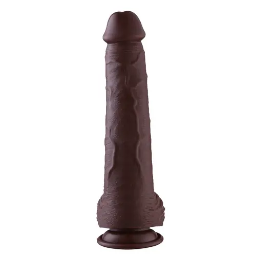 Dildo XXL Groß 25+ KlicLok Braun