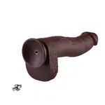 Dildo XXL Groß 25+ KlicLok Braun