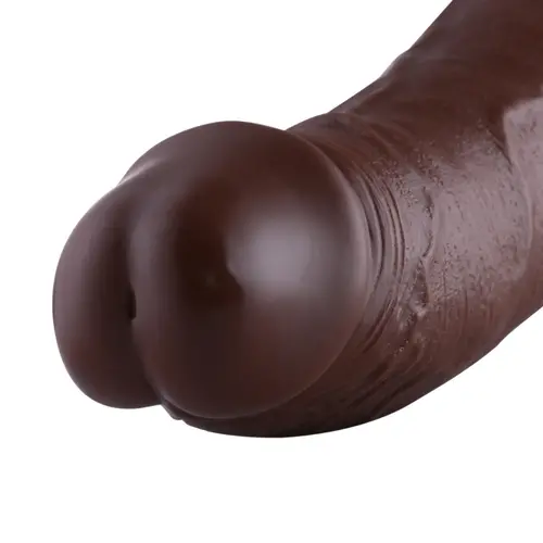 Dildo XXL Groß 25+ KlicLok Braun