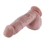 Dildo Thick KlicLok Large 21 CM Nude