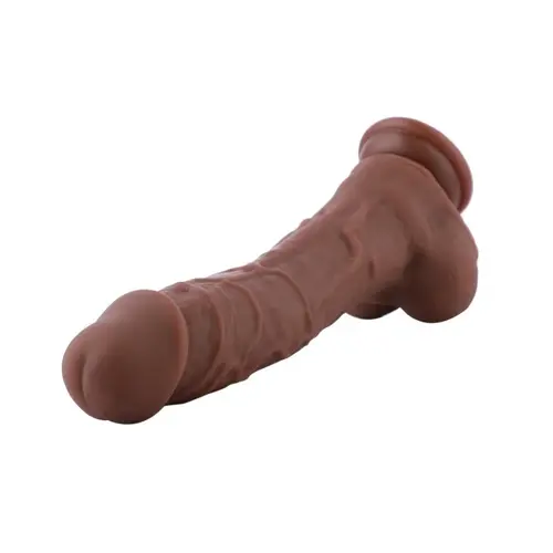 Dildo KlicLok Medium 20-23 CM Braun