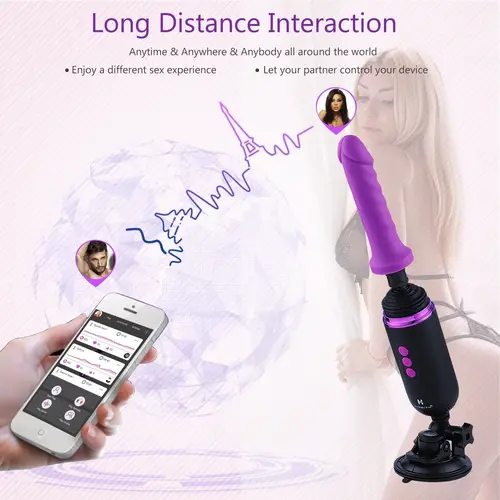 Kapsel Handheld Premium Sex Maschine Wireless Smart APP Ready