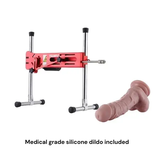 Pro 1 Premium Seksmachine 2.0  Smart App met dildo en afstandsbediening  Rood