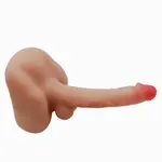 Penis Masturbator Flexible Dildo with Anus Nude