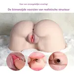 Realistic Doggystyle Butt & Vagina  Masturbator