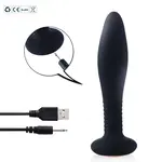 Prostate and anal vibrator with remote control, 100% waterproof anal plug for men and women!