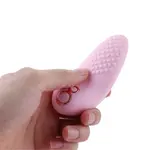 Tongue-shaped Vibrator with 9 modes USB rechargeable