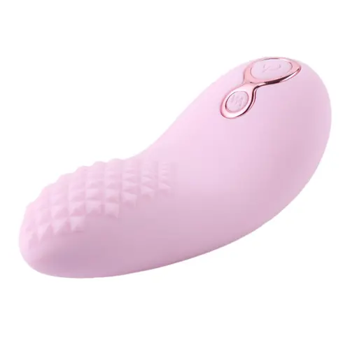 Tongue-shaped Vibrator with 9 modes USB rechargeable