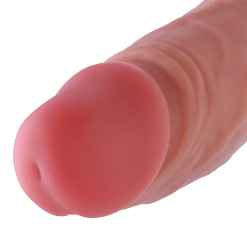 Silicone Dildo (17CM) Rabbit and Quick Air Connector