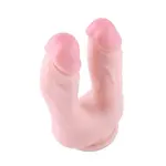 Dubbele Zuignap Dildo