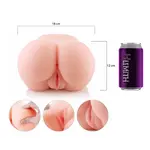 Kunstvagina & Anus Handheld Masturbator