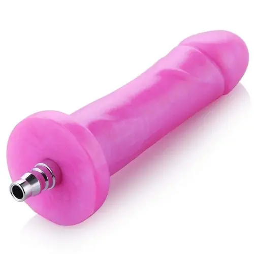 Hismith Anal & vaginal Medical Silicone Dildo Pink with QAC