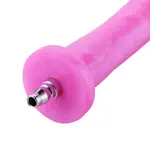 Hismith Anale & vaginale Medisch Siliconen Dildo Roze met QAC