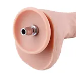 Realistische Dildo 22 cm Lang Stevig Flexibel Soft Skin Q-A-Connector