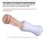 Pocket Pussy Masturbator, met vibratie en kreungeluiden!