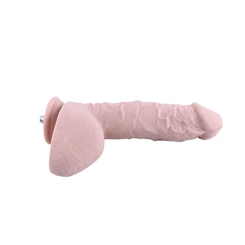 Hismith 25 CM Long Large Thick Dildo with QAC Nude