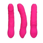 Realistic dildo rotating vibrator pink King Turbo Vibrator