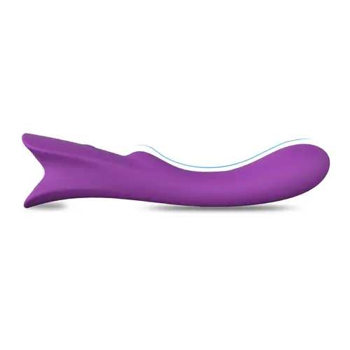 G-Spot and Clitoris Stimulator 9 positions Purple